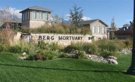Berg mortuary obituaries - Funeral services for Heidi Jayne Bennion Anderson will be held at 2:00 p.m., Saturday, June 24, 2023 at the Berg Orem Chapel, 500 North State Street. The family will receive friends from 1-2:00 p.m. prior to services. Condolences may be expressed... View Obituary & Service Information
